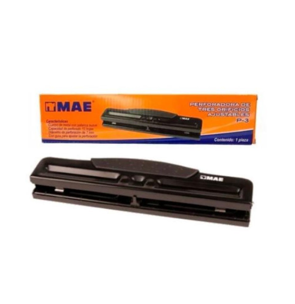 PERFORADORA 3 ORIF. MET. AJUST. MAE P3 10H. NGO. E124