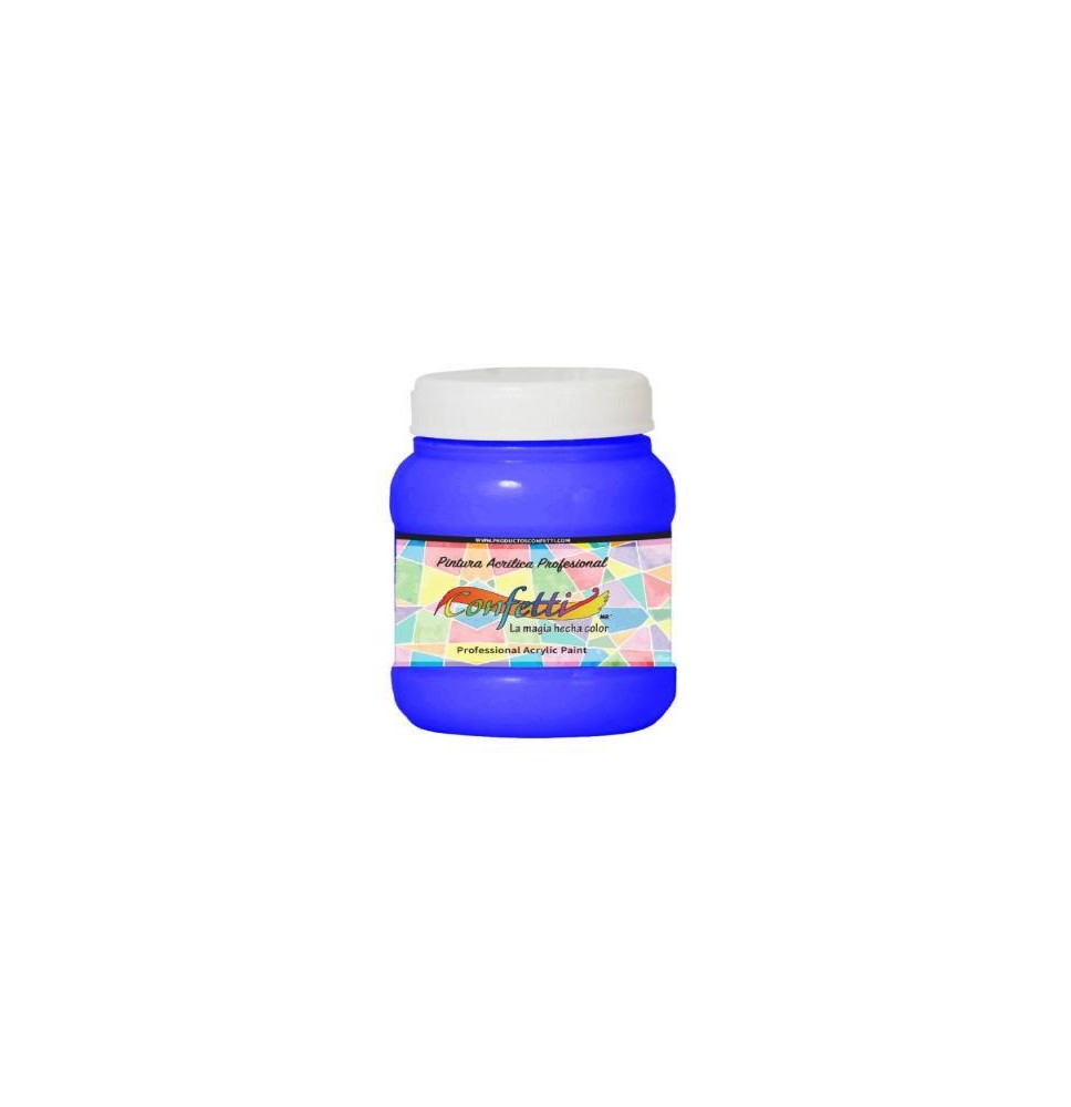 PINTURA ACRILICA CONFETTI 100ML. AZUL COBALTO 326 C.12