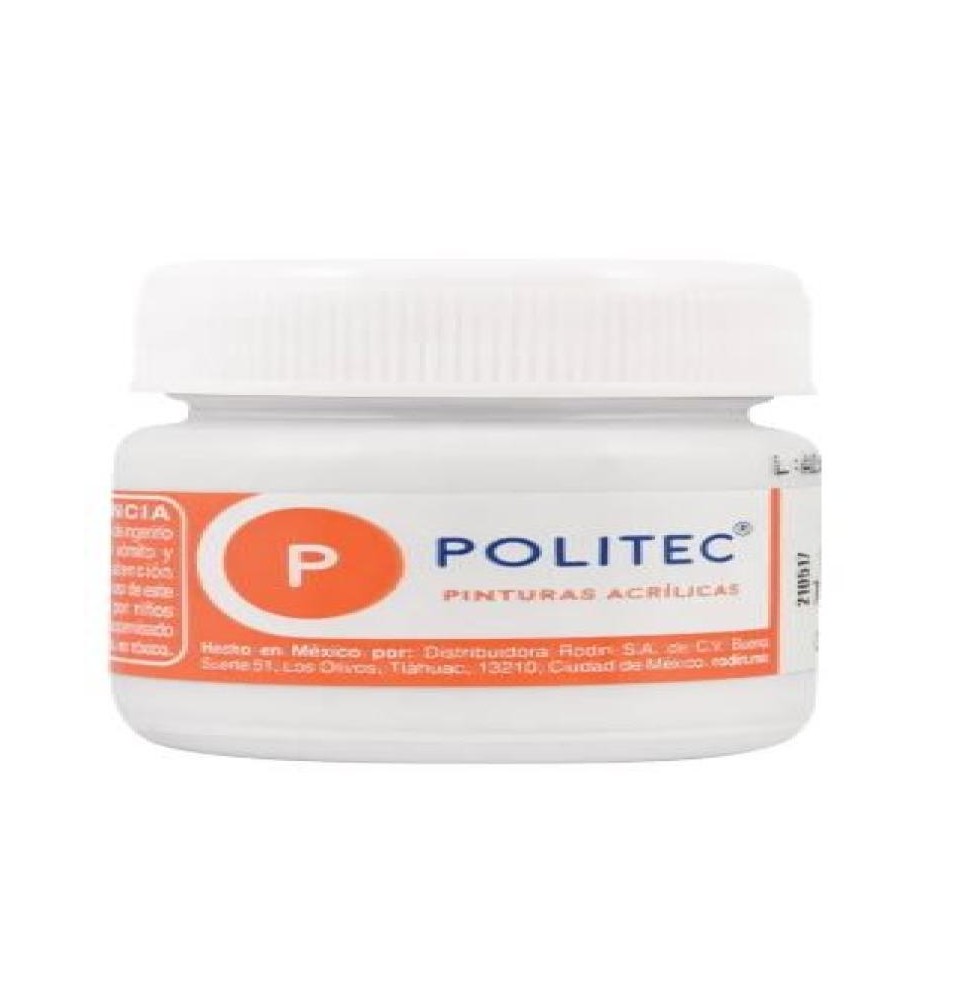 PINTURA ACRILICA POLITEC 30ML. BCO. TITANIO 301 E.15 C90