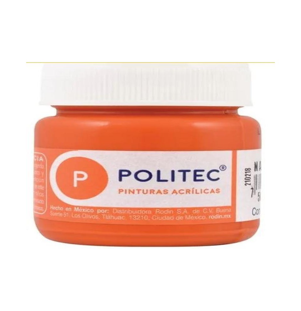 PINTURA ACRILICA POLITEC 30ML. NJA. 308 E.15 C.90