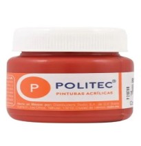 PINTURA ACRILICA POLITEC 30ML. ROJO TOLUIDINO 309 E15 C90