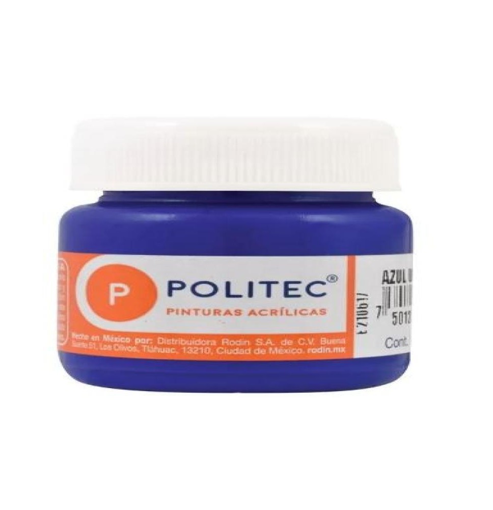 PINTURA ACRILICA POLITEC 30ML. AZUL ULTRAMAR 315 E15 C90