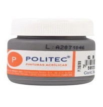 PINTURA ACRILICA POLITEC 30ML. GRIS 317 E.15 C.90