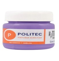 PINTURA ACRILICA POLITEC 30ML. MORADO 334 E.15 C.90