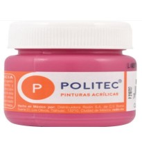 PINTURA ACRILICA POLITEC 30ML. ROSA MEX. 337 E.15 C.90