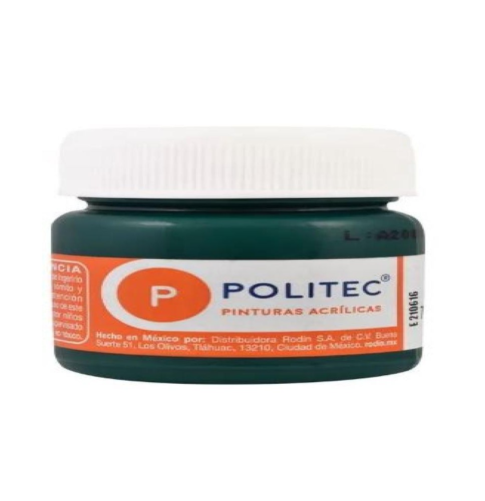 PINTURA ACRILICA POLITEC 30ML. VDE. OBSC 306 E.15 C.90