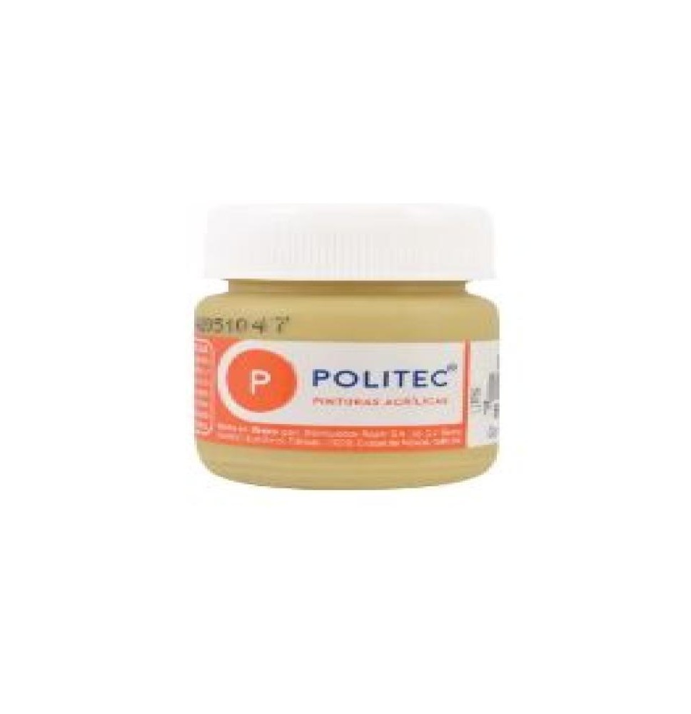 PINTURA ACRILICA POLITEC 30ML. CREMA 320 E.15 C.90