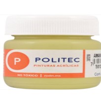 PINTURA ACRILICA POLITEC 30ML. AMARILLO PA 329 E15 C90