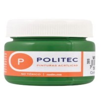 PINTURA ACRILICA POLITEC 30ML. VERDE ORO 330 E15 C90