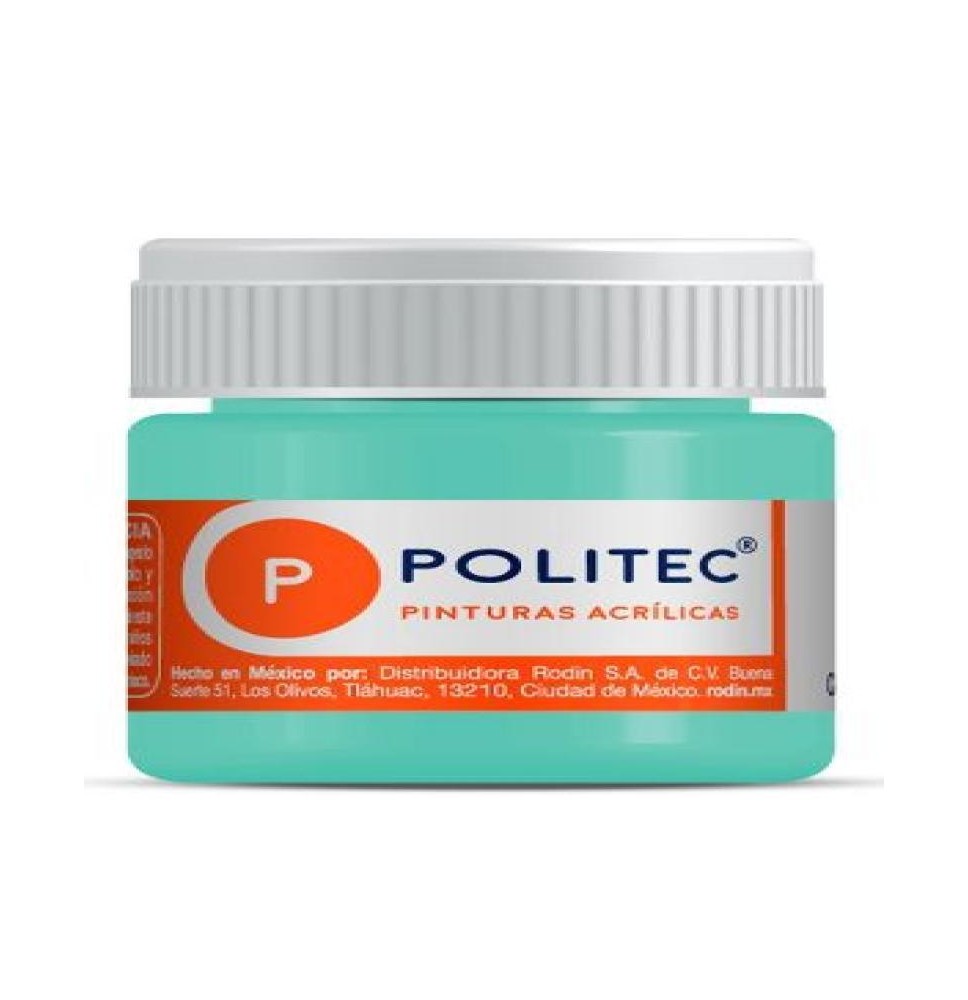 PINTURA ACRILICA POLITEC 30ML. VERDE PALID 333 E15 C90