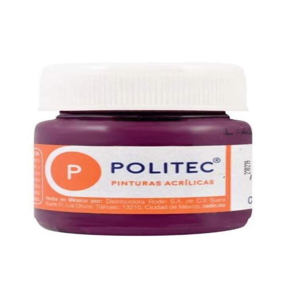 PINTURA ACRILICA POLITEC 30ML. MALVA 335 E15 C90