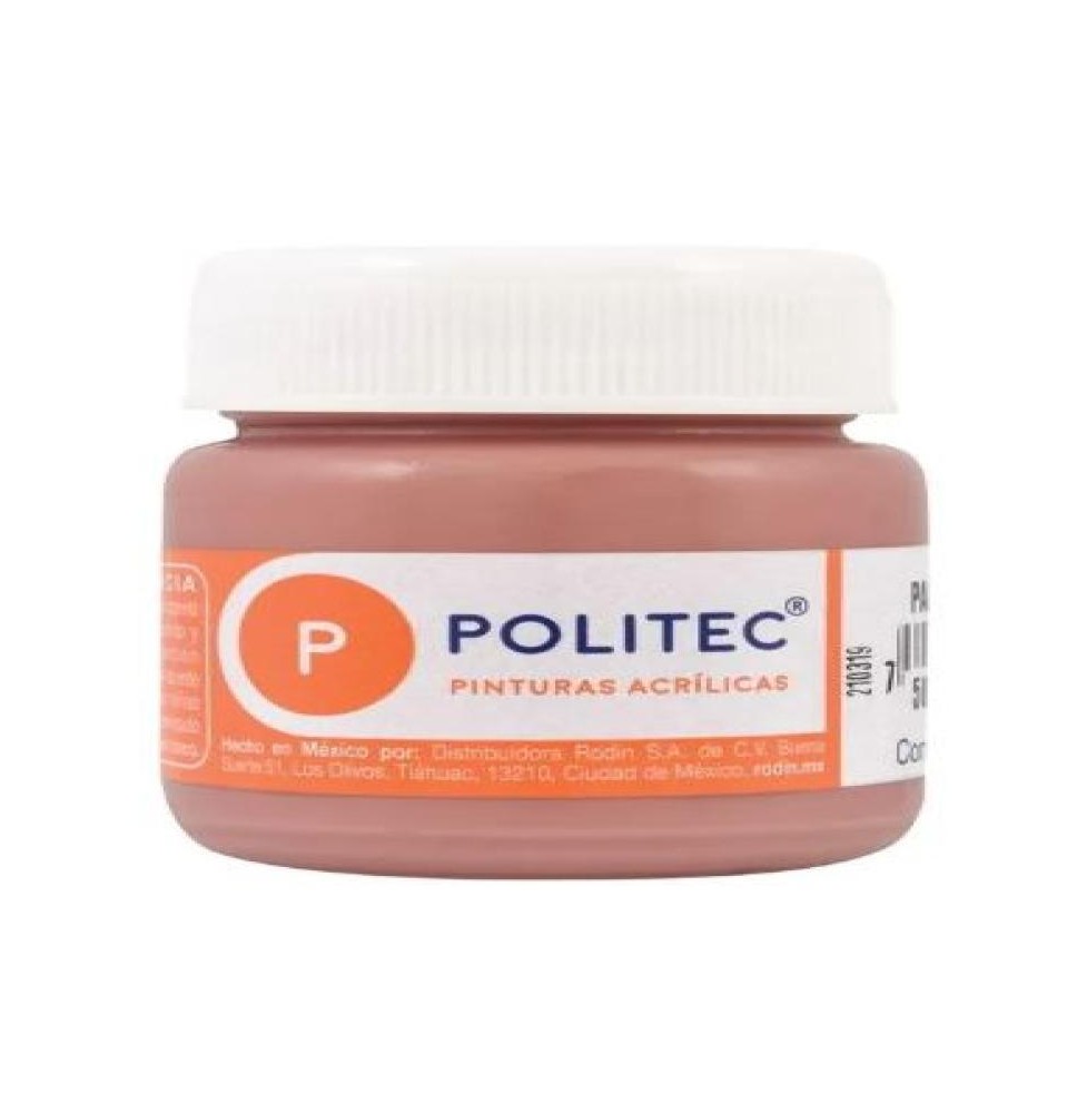 PINTURA ACRILICA POLITEC 30ML. PALO DE ROSA 338 E15 C90