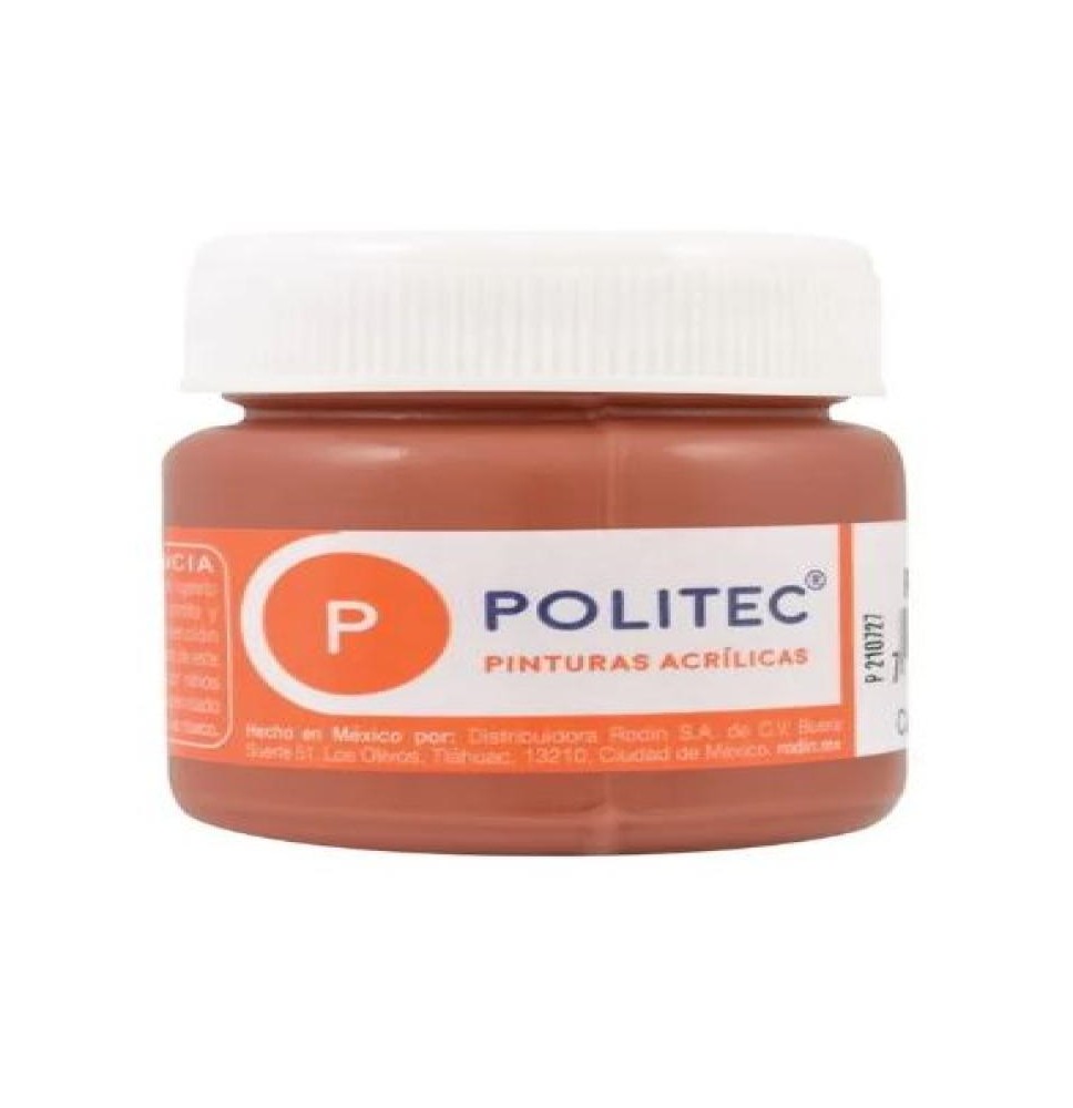 PINTURA ACRILICA POLITEC 30ML. TERRACOTA 340 E15 C90