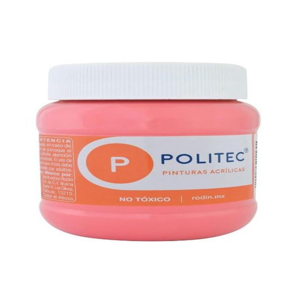 PINTURA ACRILICA POLITEC 30ML CORAL 344 E.15 C90