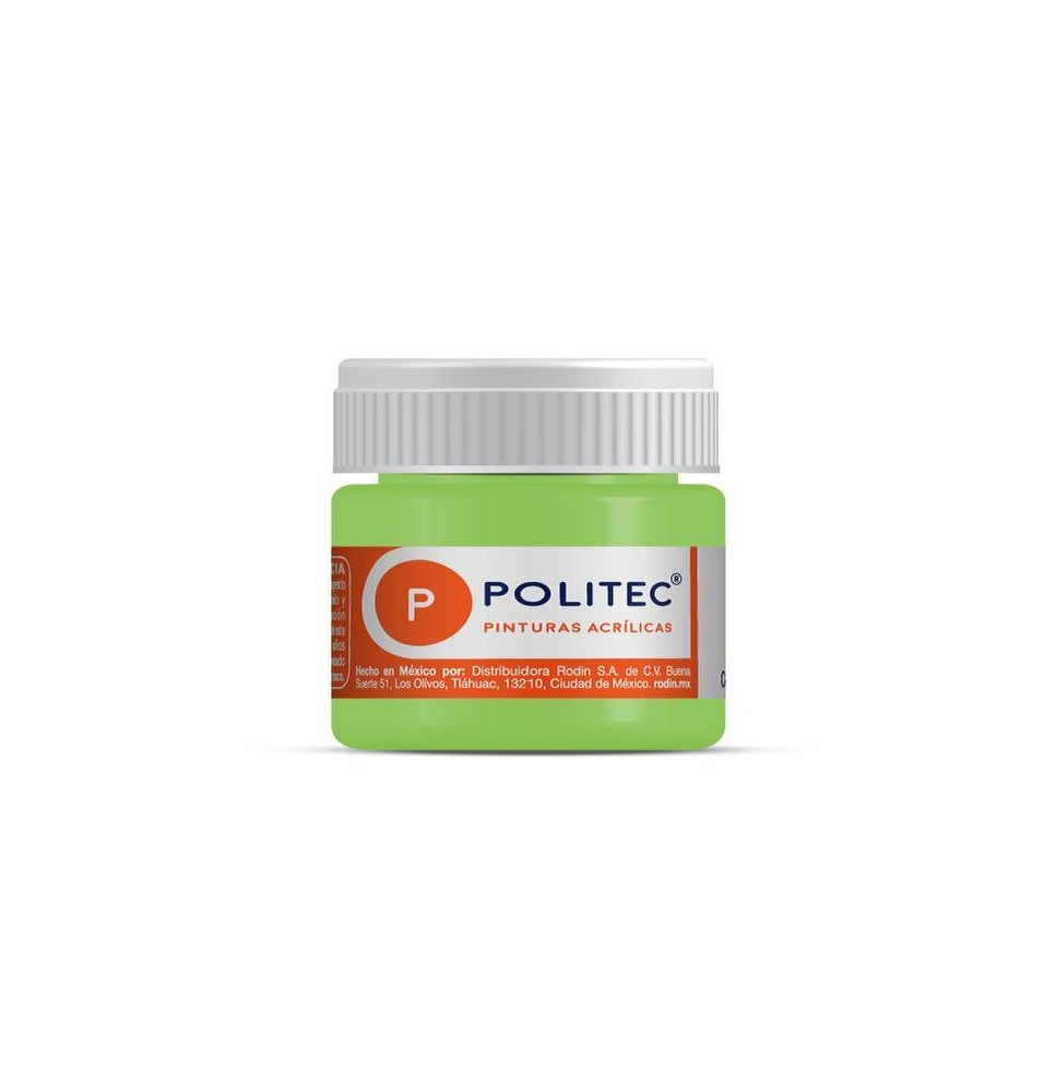 PINTURA ACRILICA POLITEC 30ML VDE LIMA 345 E.15 C90