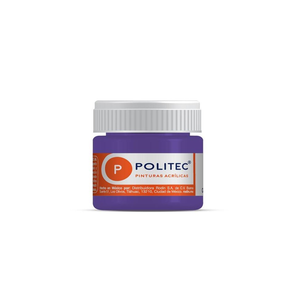 PINTURA ACRILICA POLITEC 30ML LAVANDA 346 E.15 C90