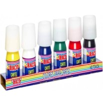 PINTURA CARTEL BACO 20ML. ESTUCHE C6 PZAS. C.20