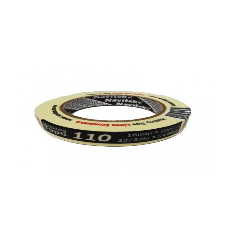 CINTA MASKING TAPE 18X50M 110 NAVITEK C96