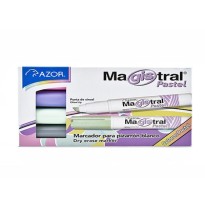 MARCADOR PPIZ. GRUESO 8354P EST.C4 COL.PASTEL C.50