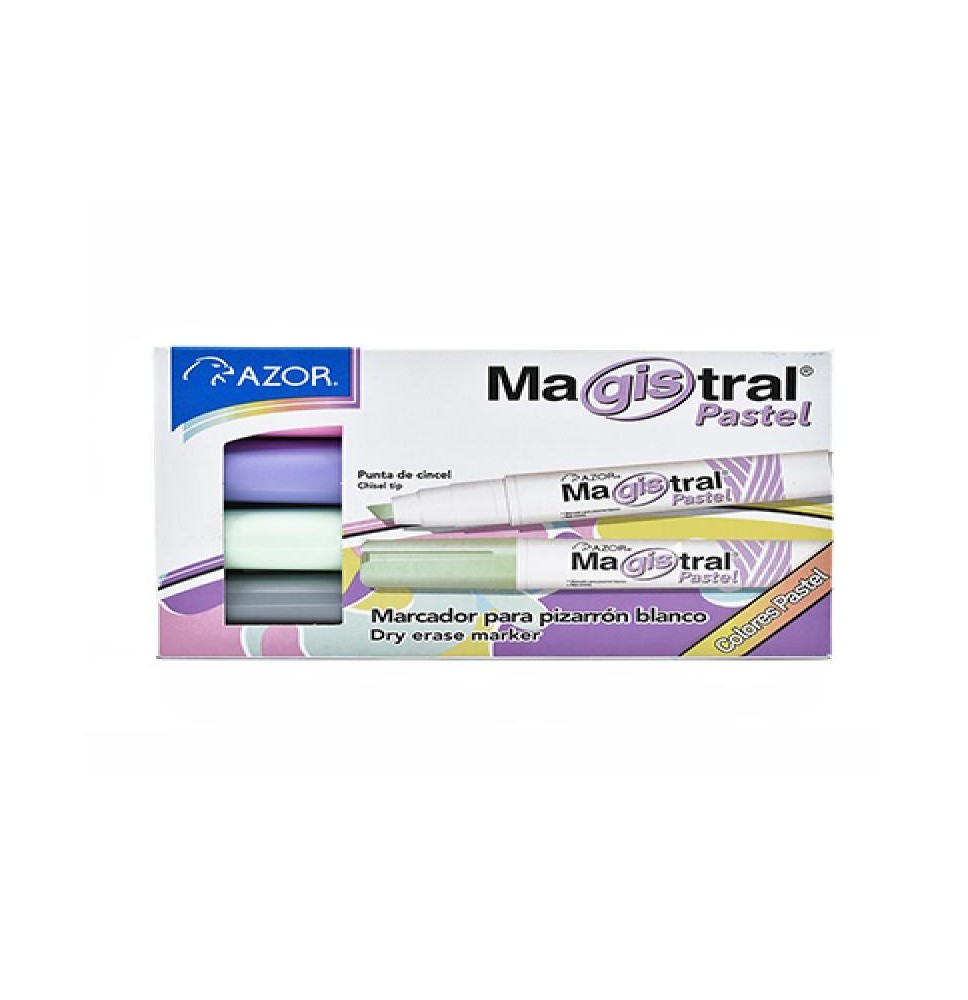 MARCADOR PPIZ. GRUESO 8354P EST.C4 COL.PASTEL C.50