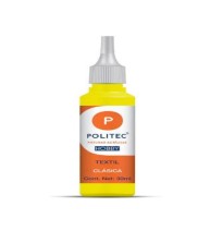 PINTURA TEXTIL CLASICA 30ML POLITEC AMA.CLARO E12 C240