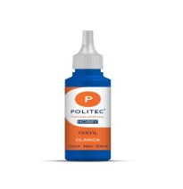 PINTURA TEXTIL CLASICA 30ML POLITEC AZUL ULT.622 E12C240