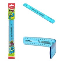 REGLA PLAST. FLEXIBLE 30 CM. TWIST-N MAPED BL.C1 20