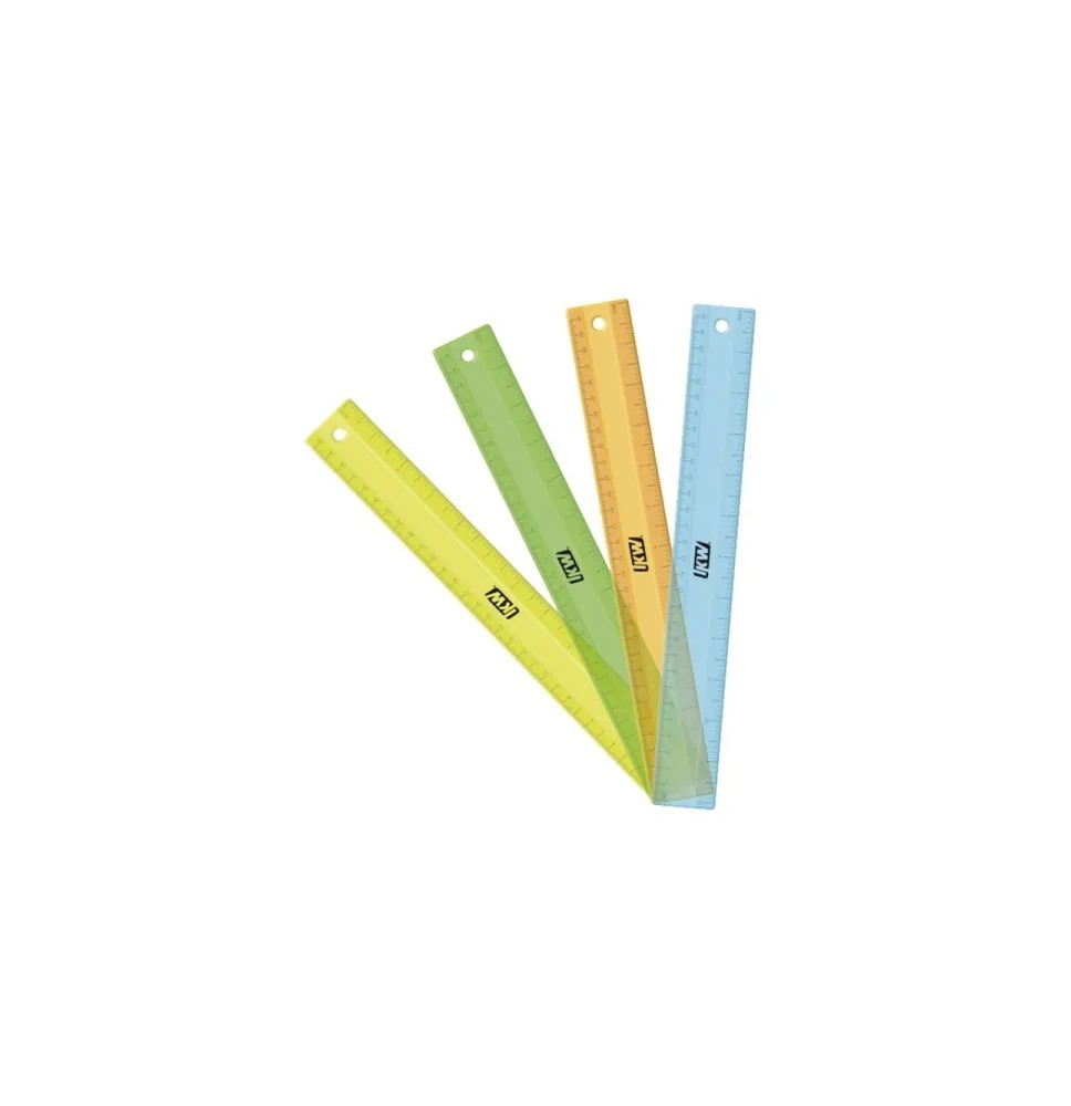 REGLA PLAST. FLEXIBLE 30CM IKW COL. NEON 626 E.24 C.240