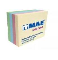 NOTAS ADH MAE 2X2 21204 MINI CUBO 240H PASTEL