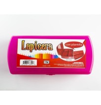 CAJA LAPICERA CGIOSER PLAST. JANEL 21X12X6 SOLFERINO C.56