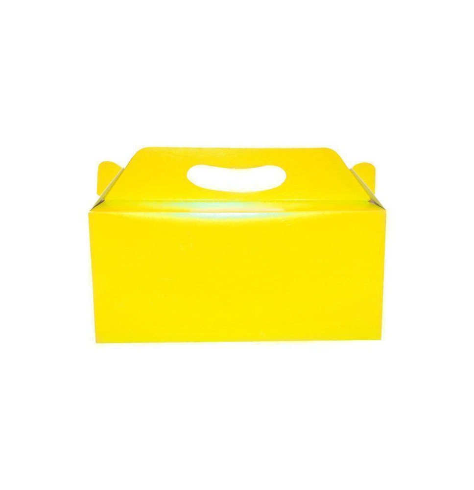 CAJA LONCHERA AMARILLO GOSTECH 19X11X8.5 CM. E.10
