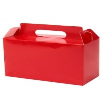 CAJA LONCHERA ROJO GOSTECH 19X11X8.5 CM. E.10