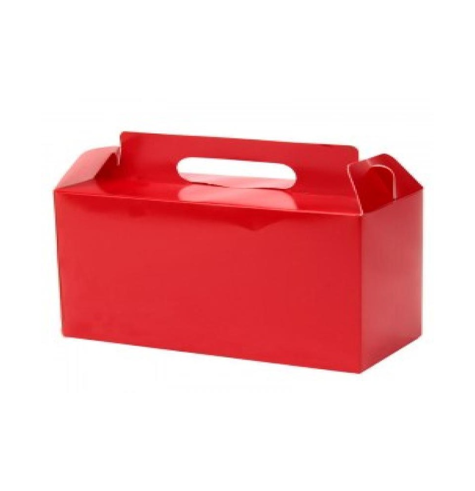 CAJA LONCHERA ROJO GOSTECH 19X11X8.5 CM. E.10