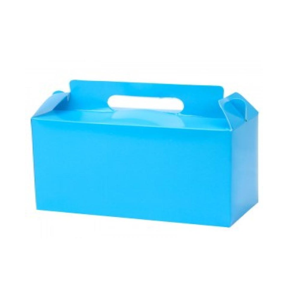 CAJA LONCHERA TURQUESA GOSTECH 19X11X8.5 CM E.10