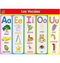 MINIPOSTER DID. 25X35CM. VOCALES GRANMARK E.12 C.1200