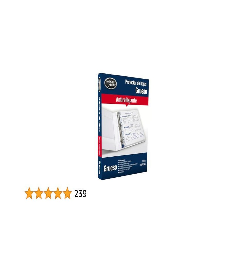 PROTECTOR PHOJA GRUESO WILSON MULTIPERF P0571 CJ.C100H10