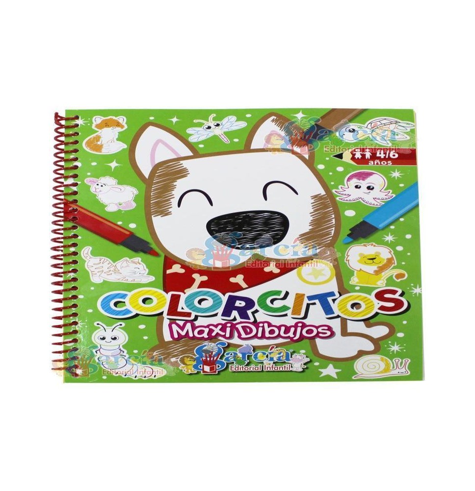 LIBRO COLORCITOS MAXI DIBUJOS 1502 GARCIA C44