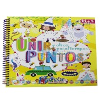 LIBRO UNIR PUNTOS A COLOR CESPIRAL 1505 GARCIA C.44