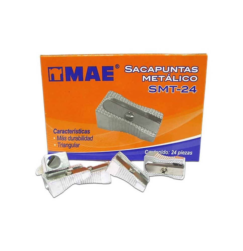 SACAPUNTAS METALICO SENCILLO SMT24 MAE E.24 C1440