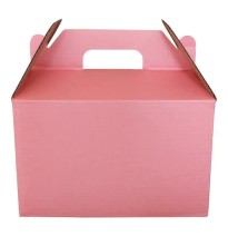 CAJA LONCHERA ROSA PASTEL GOSTECH 19X11X8.5 CM. E.10