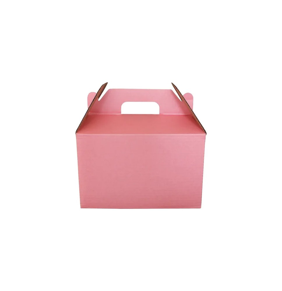 CAJA LONCHERA ROSA PASTEL GOSTECH 19X11X8.5 CM. E.10