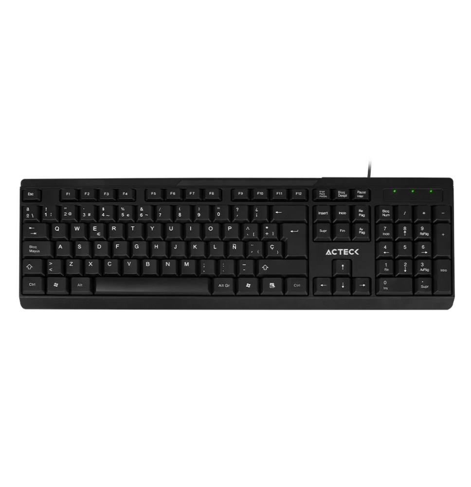 TECLADO ACTECK ALAMBRICO E.1