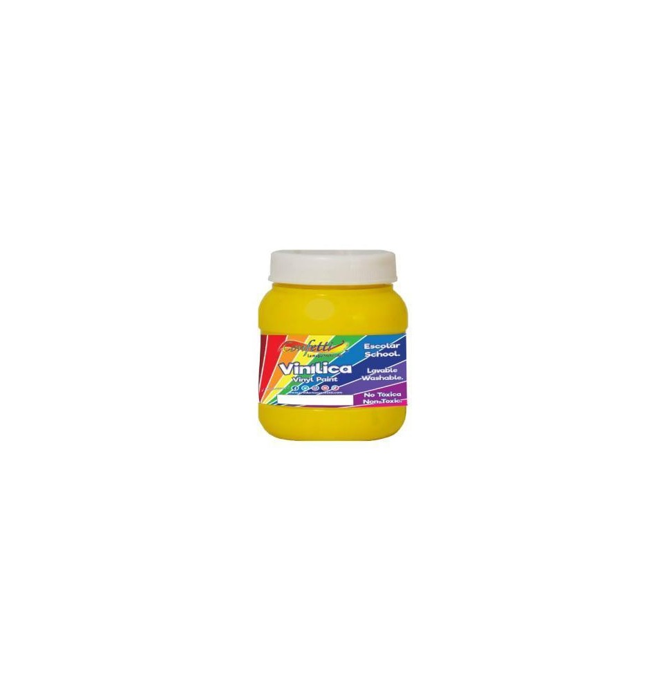 PINTURA VINILICA 100ML CONFETTI AMARILLO C.12