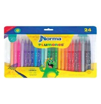 MARCADOR AGUA DELG. LAVABLE BOL.C24 588631 NORMA C.24