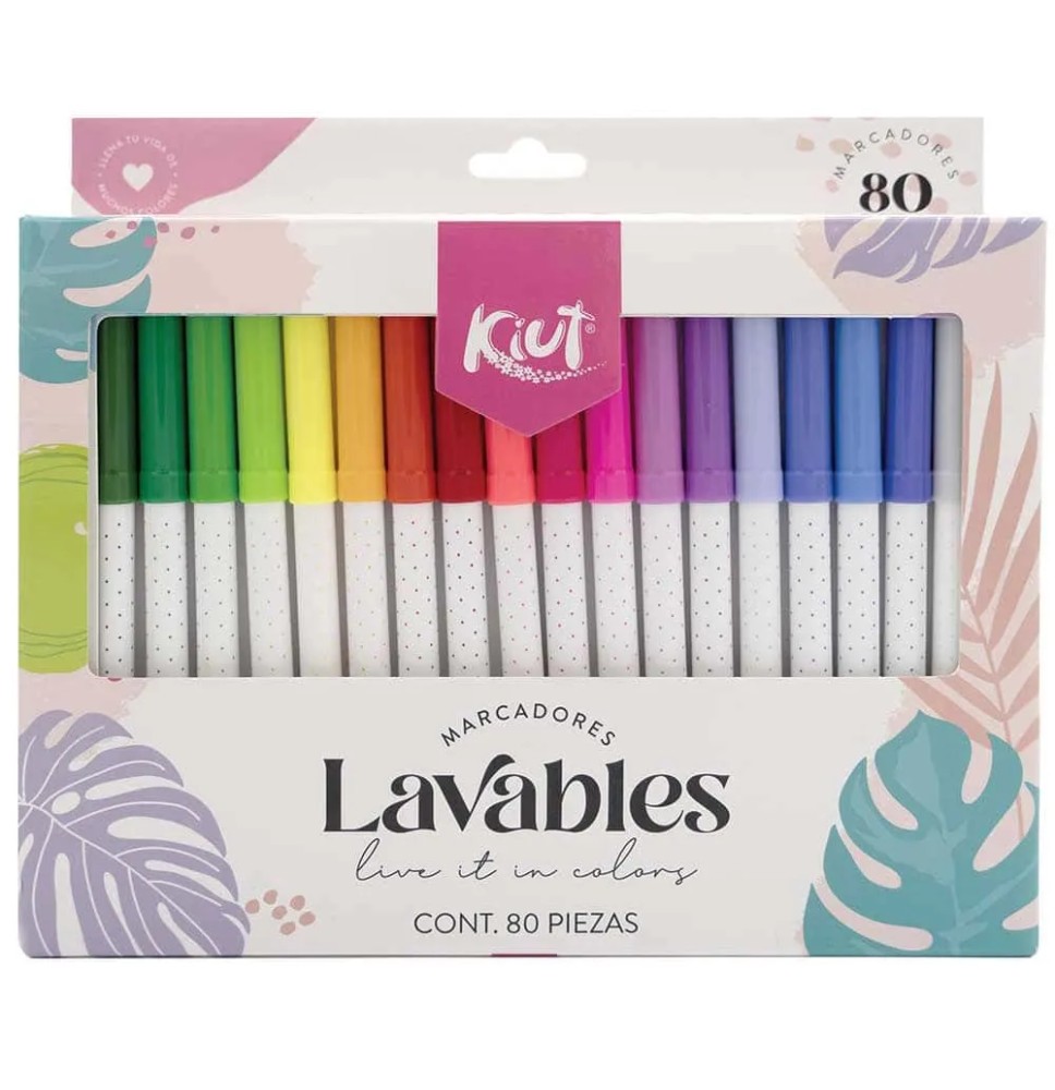 MARCADOR LAVABLE KIUT EST.C80 568391 C.12