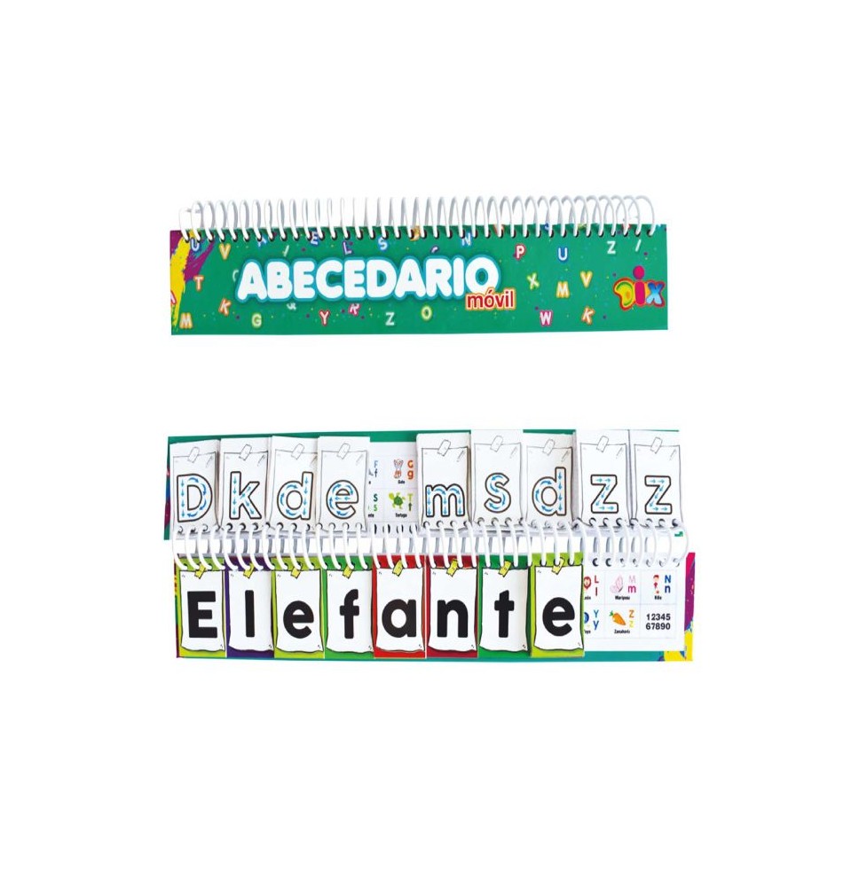 ALFABETO MOVIL RAFDIETRIX ESPIRAL C.12