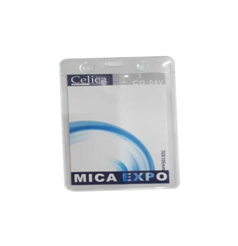 MICA PORTA GAFETE 70X105MM MOD. CO04V VERTICAL E.100 C.1000