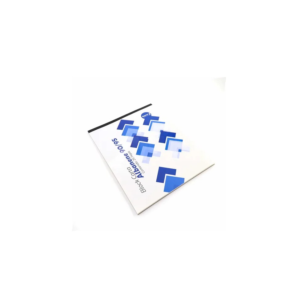 BLOCK PAPEL ALBANENE-VEG. 9095 JISSIMP.OFI.25H.E.10 C.100
