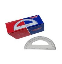 TRANSPORTADOR PLAST. 180 GRADOS 12CM. BACO 15200 E.25