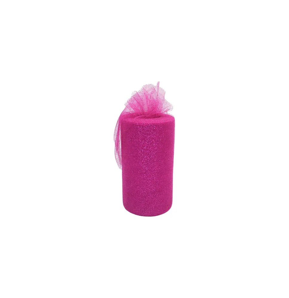 TULLE DIAMANTADO ROLLO 15X9.14M. FIUSHA E12 C96